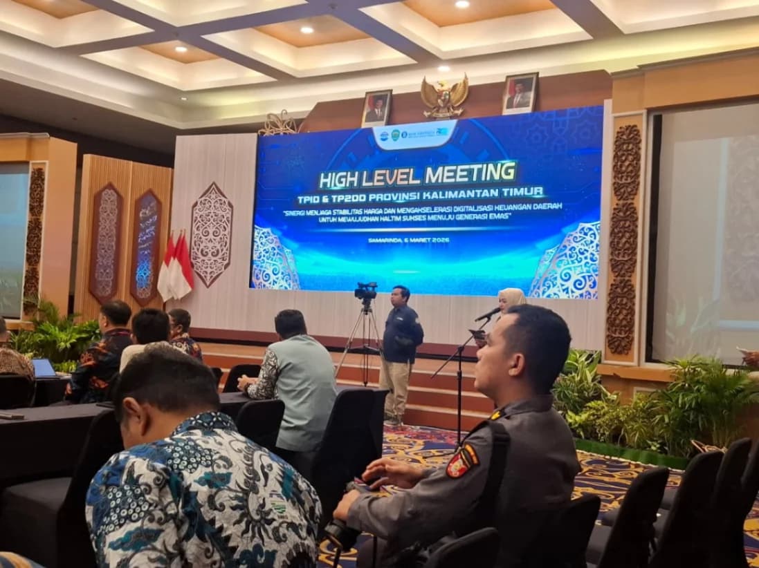 BMKG Samarinda Hadiri High Level Meeting TPID dan TP2DD Provinsi Kalimantan Timur Tahun 2026