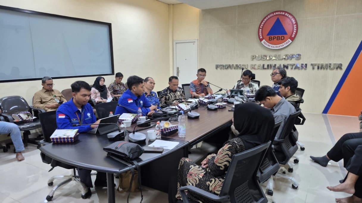 BMKG Samarinda Mendukung Informasi Data Klimatologis dalam Rangka Sosialisasi Penyusunan Dokumen Kajian Risiko Bencana Provinsi Kalimantan Timur Tahun 2025-2029